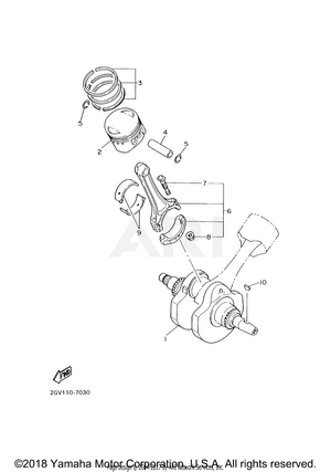 CRANKSHAFT PISTON