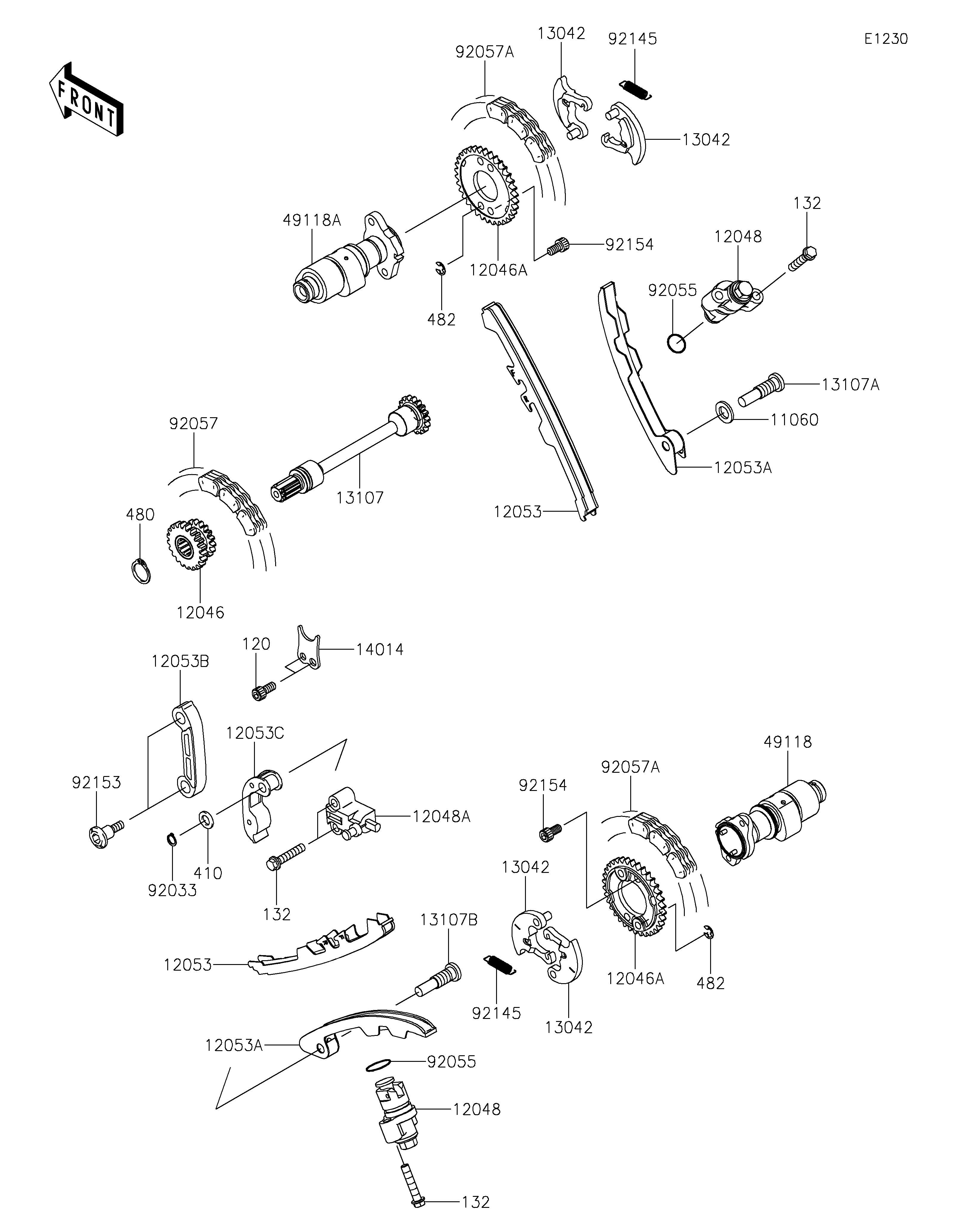 Camshaft(s)/Tensioner