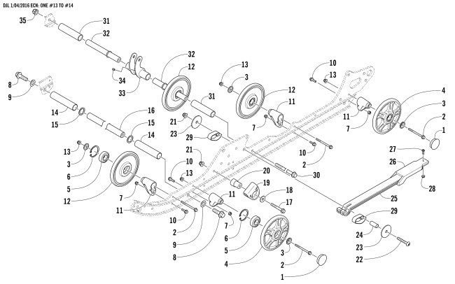 IDLER WHEEL ASSEMBLY