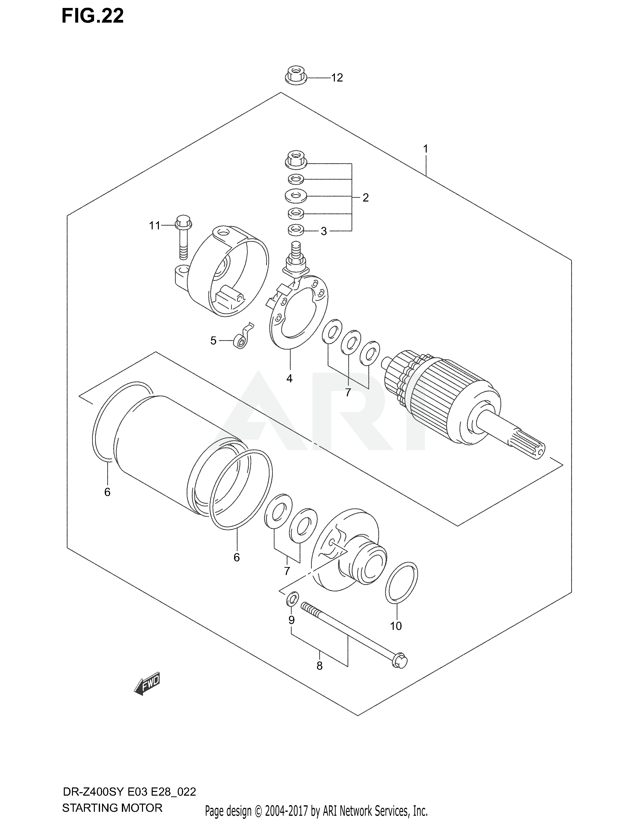 STARTING MOTOR