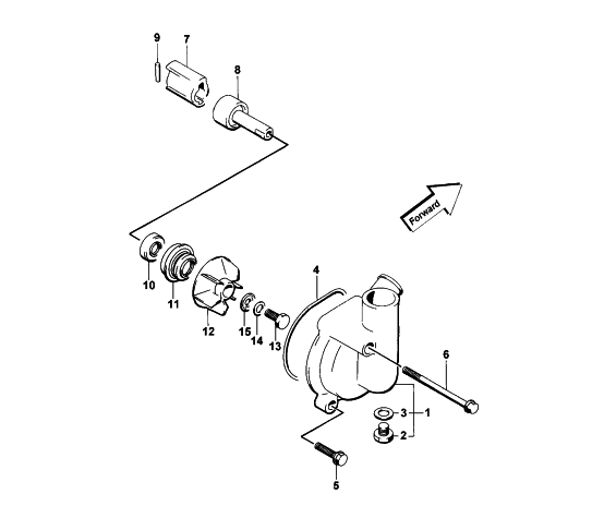 WATER PUMP ASSEMBLY