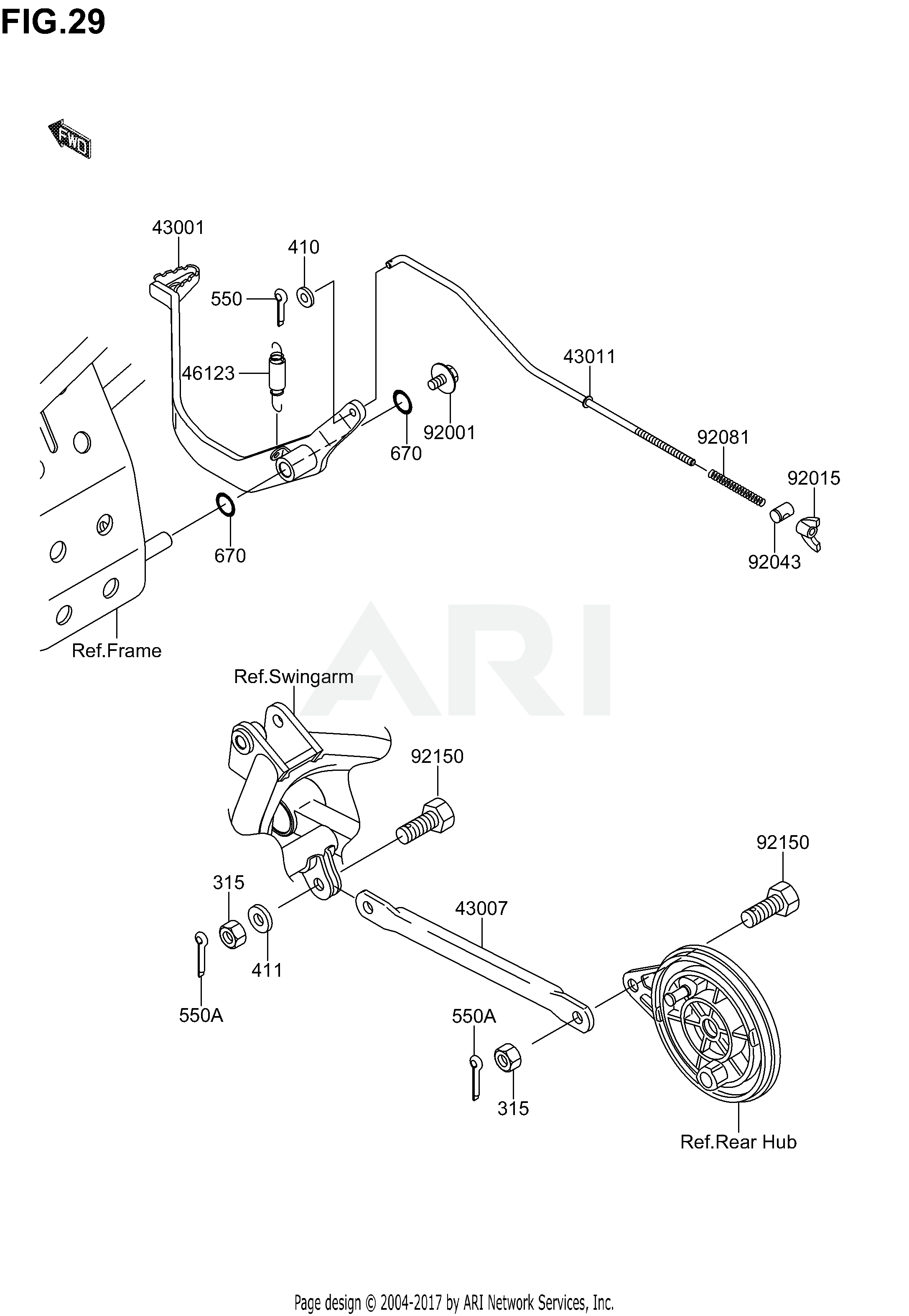 BRAKE PEDAL