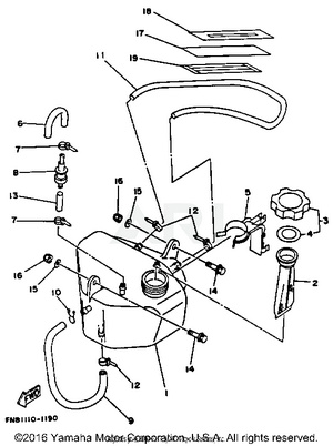 OIL TANK (FOR OIL INJECTION)