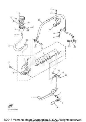 REAR MASTER CYLINDER