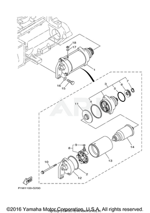 STARTING MOTOR