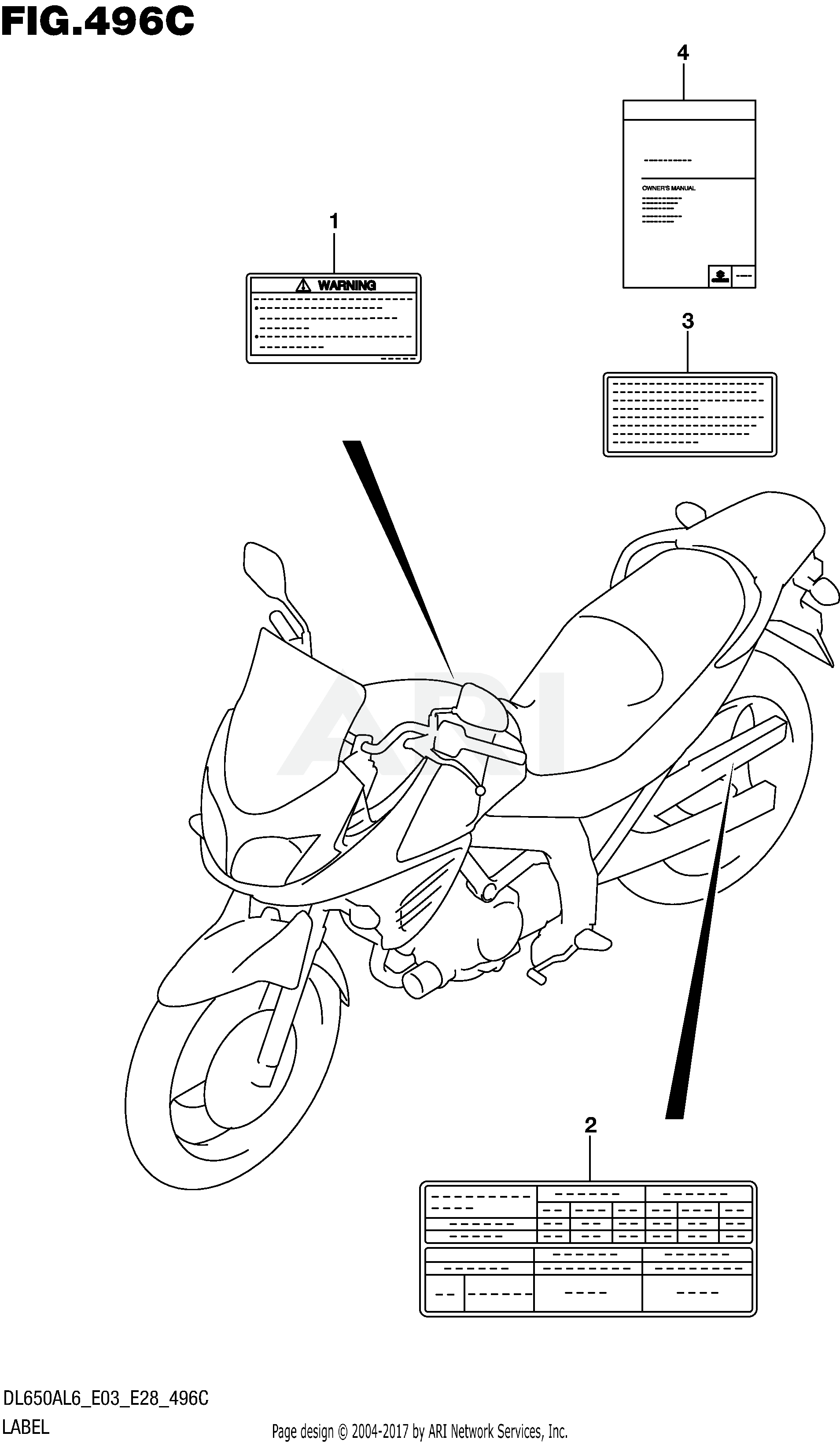 LABEL (DL650AL6 E03)