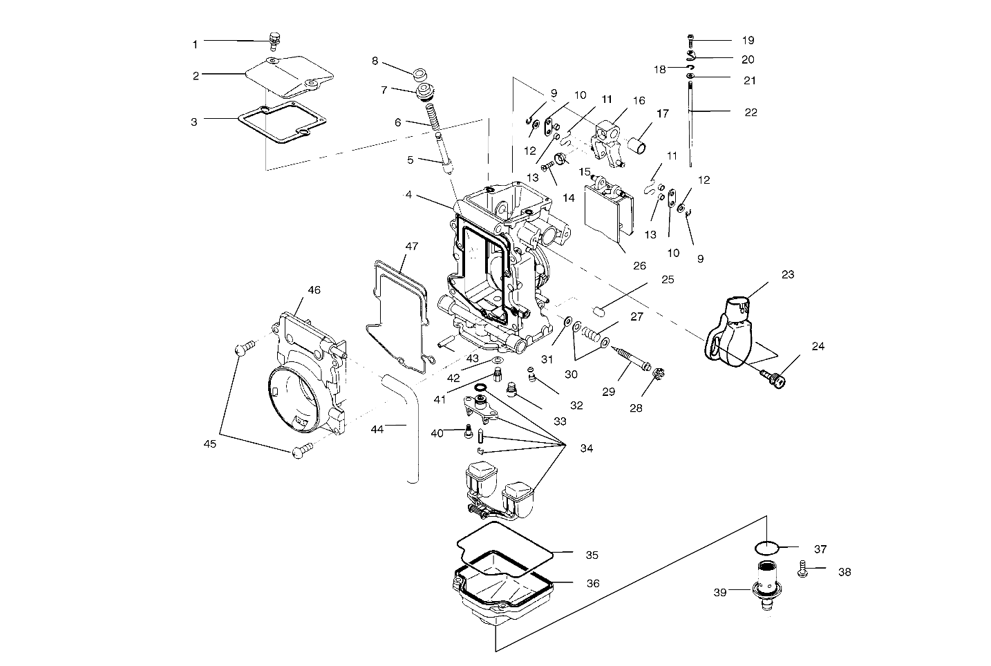 CARBURETOR - S00SB8AS (4954015401d002)