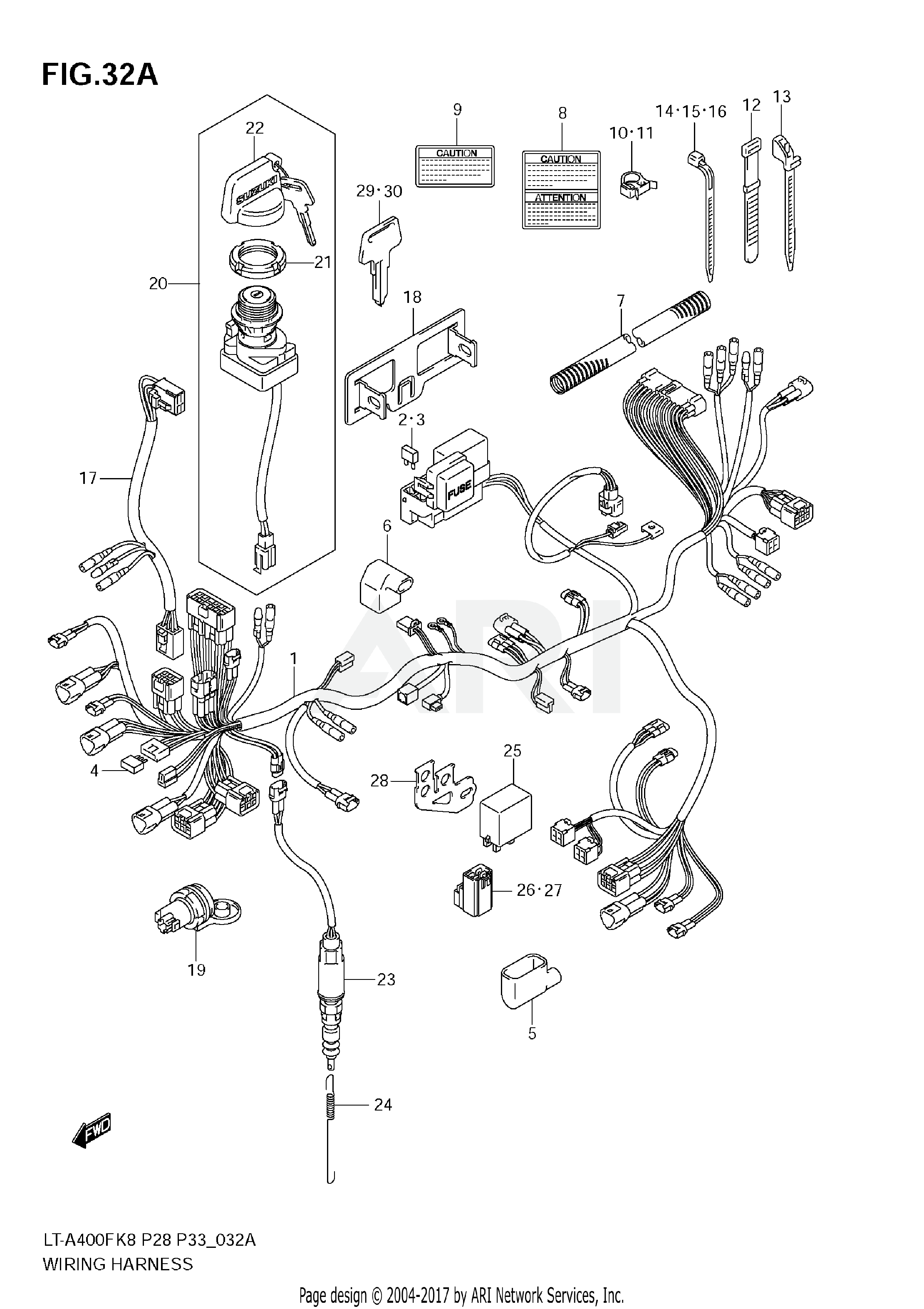 WIRING HARNESS (MODEL L0)