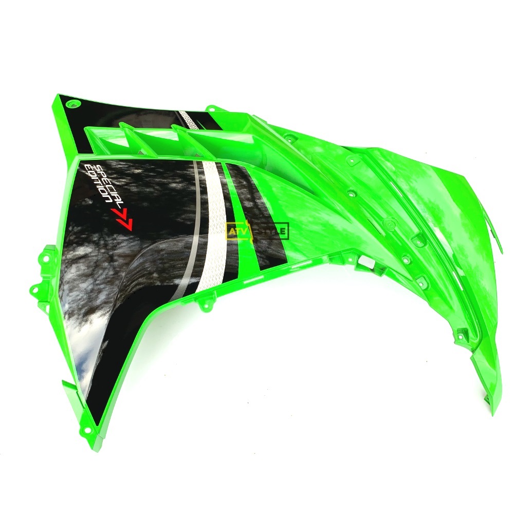Обтекатель правый черно-зеленый Kawasaki EX300SE