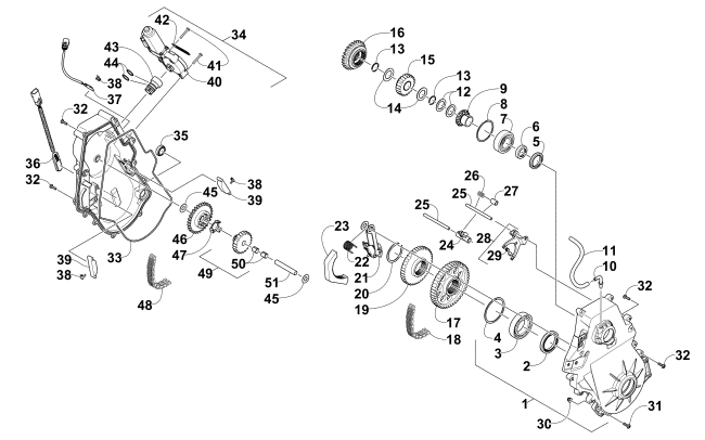 CHAIN CASE ASSEMBLY