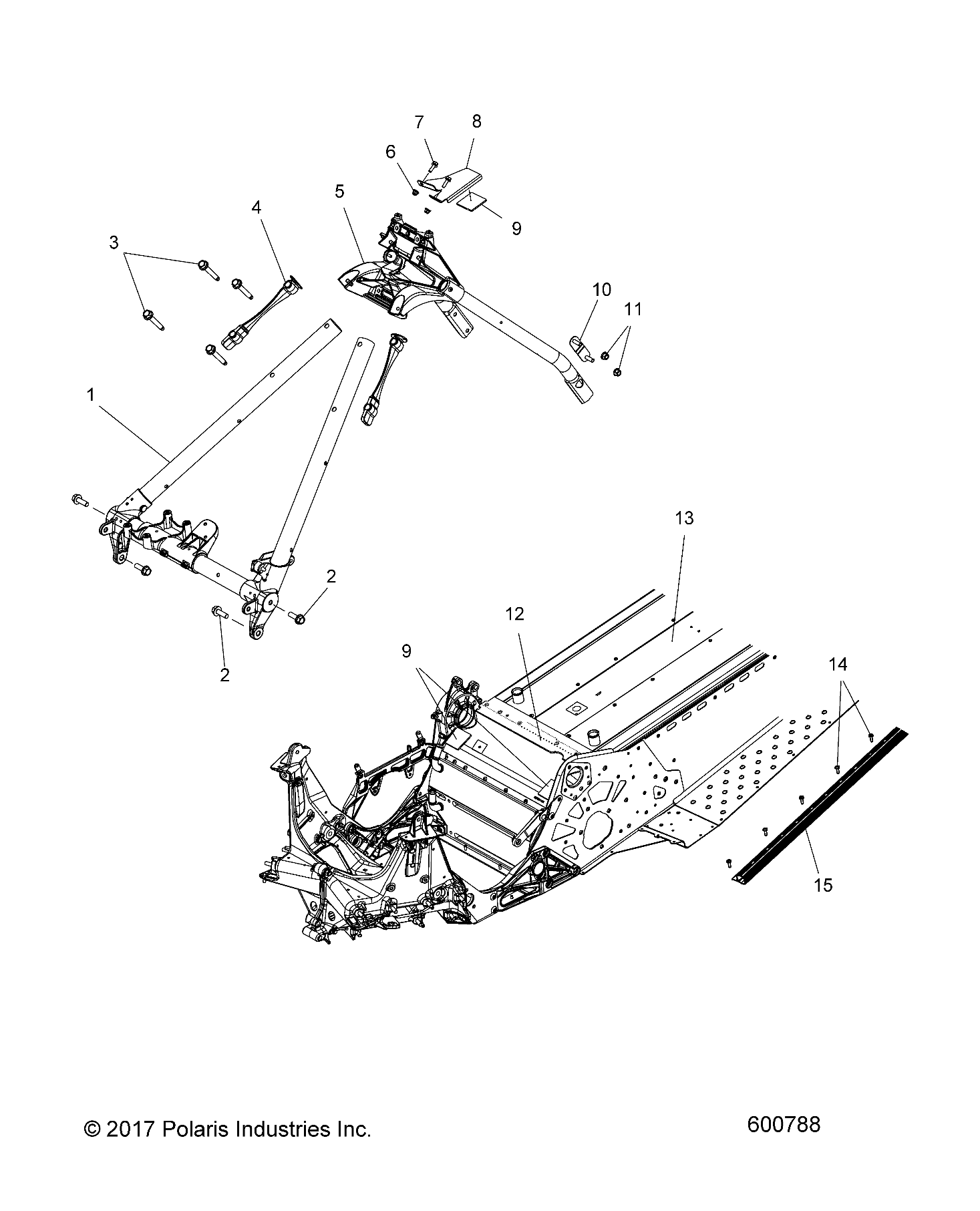 CHASSIS, CHASSIS ASM. and OVER STRUCTURE - S20CBA6GSL (600788)