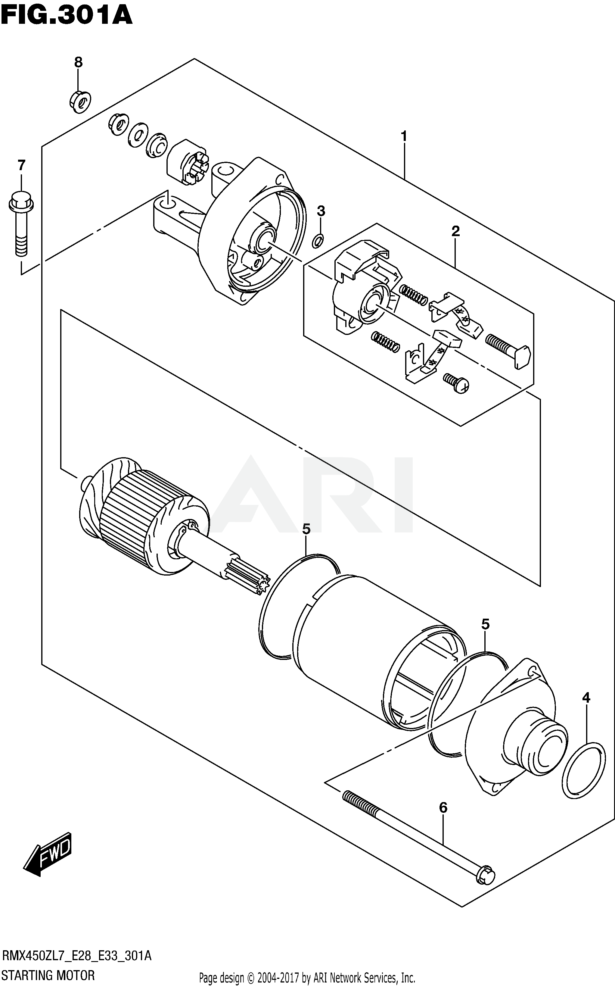 STARTING MOTOR