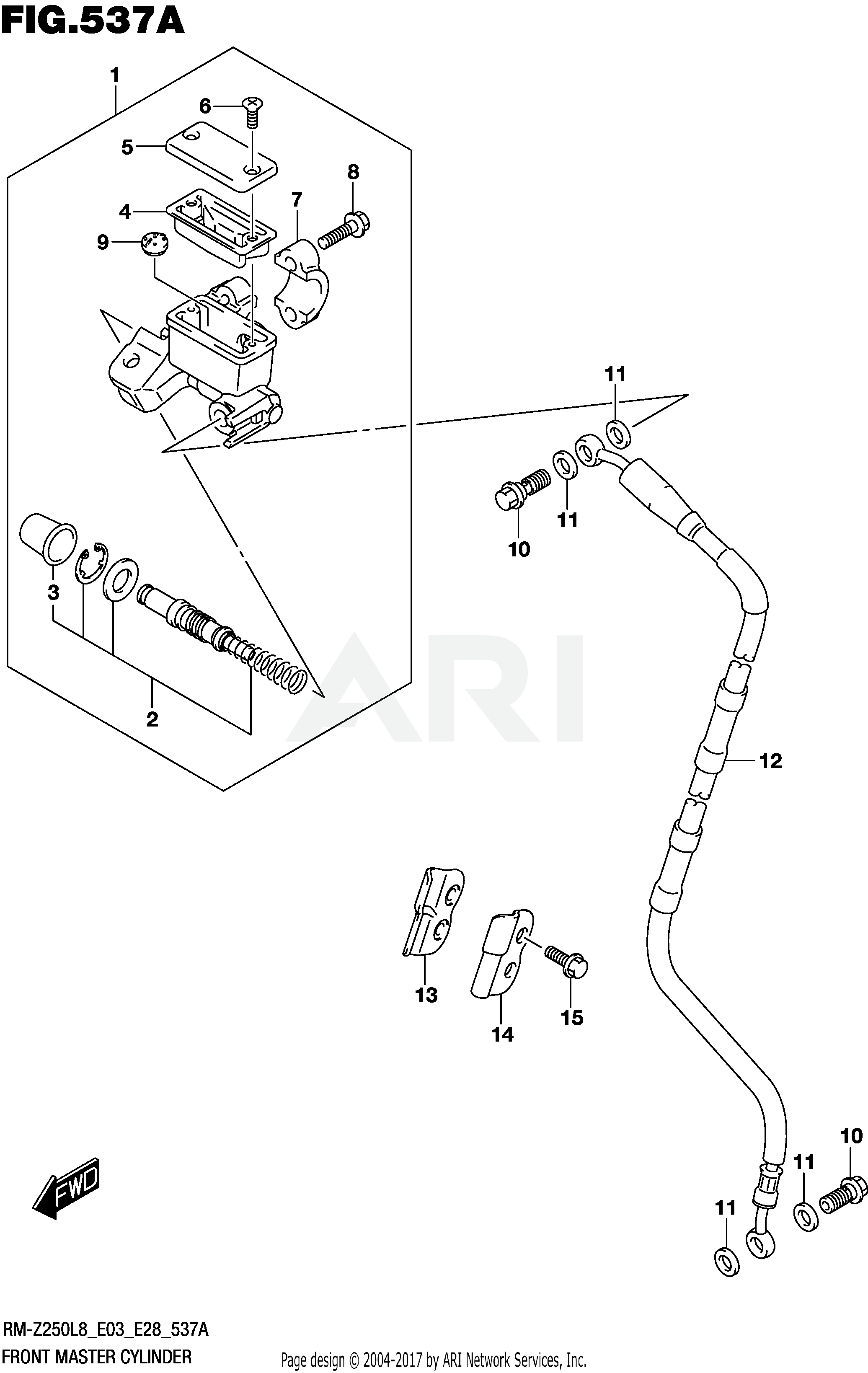 FRONT MASTER CYLINDER