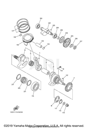 CRANKSHAFT PISTON