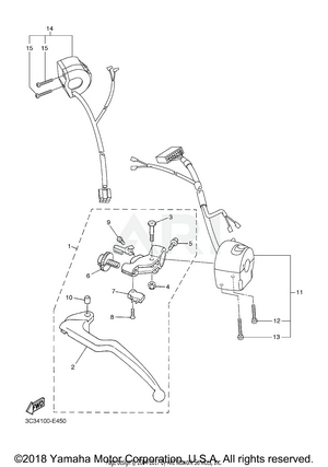 HANDLE SWITCH LEVER