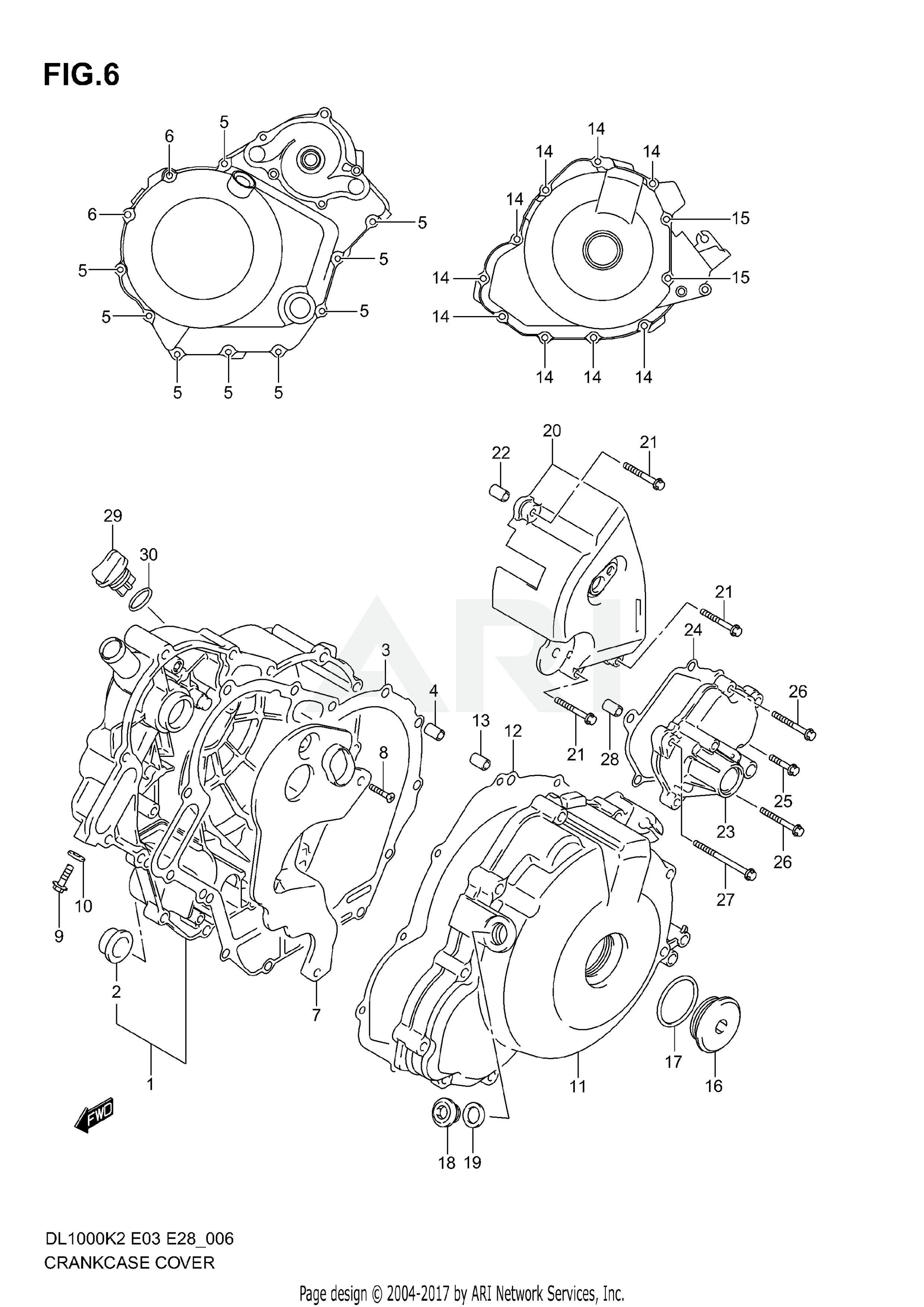 CRANKCASE COVER