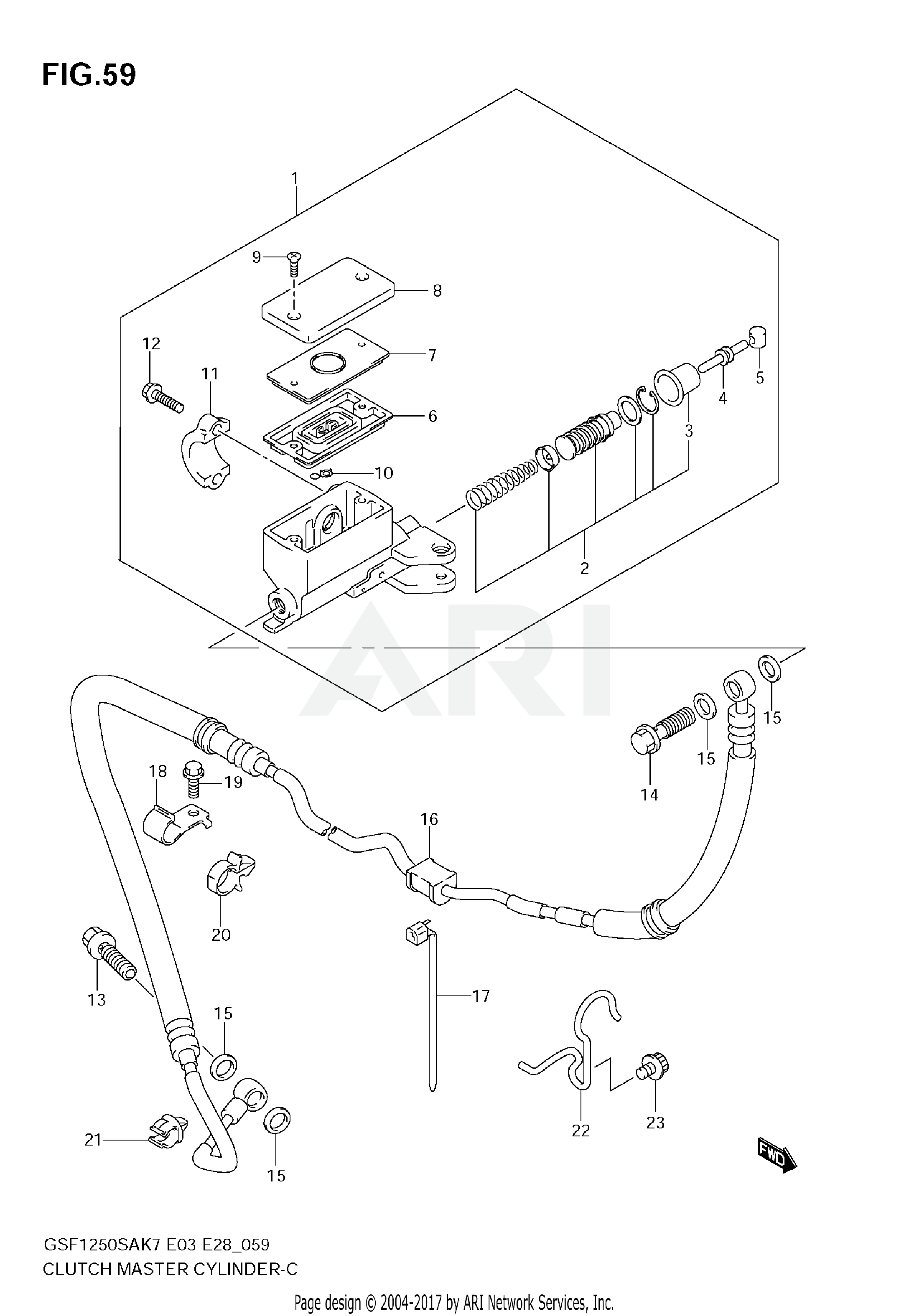 CLUTCH MASTER CYLINDER