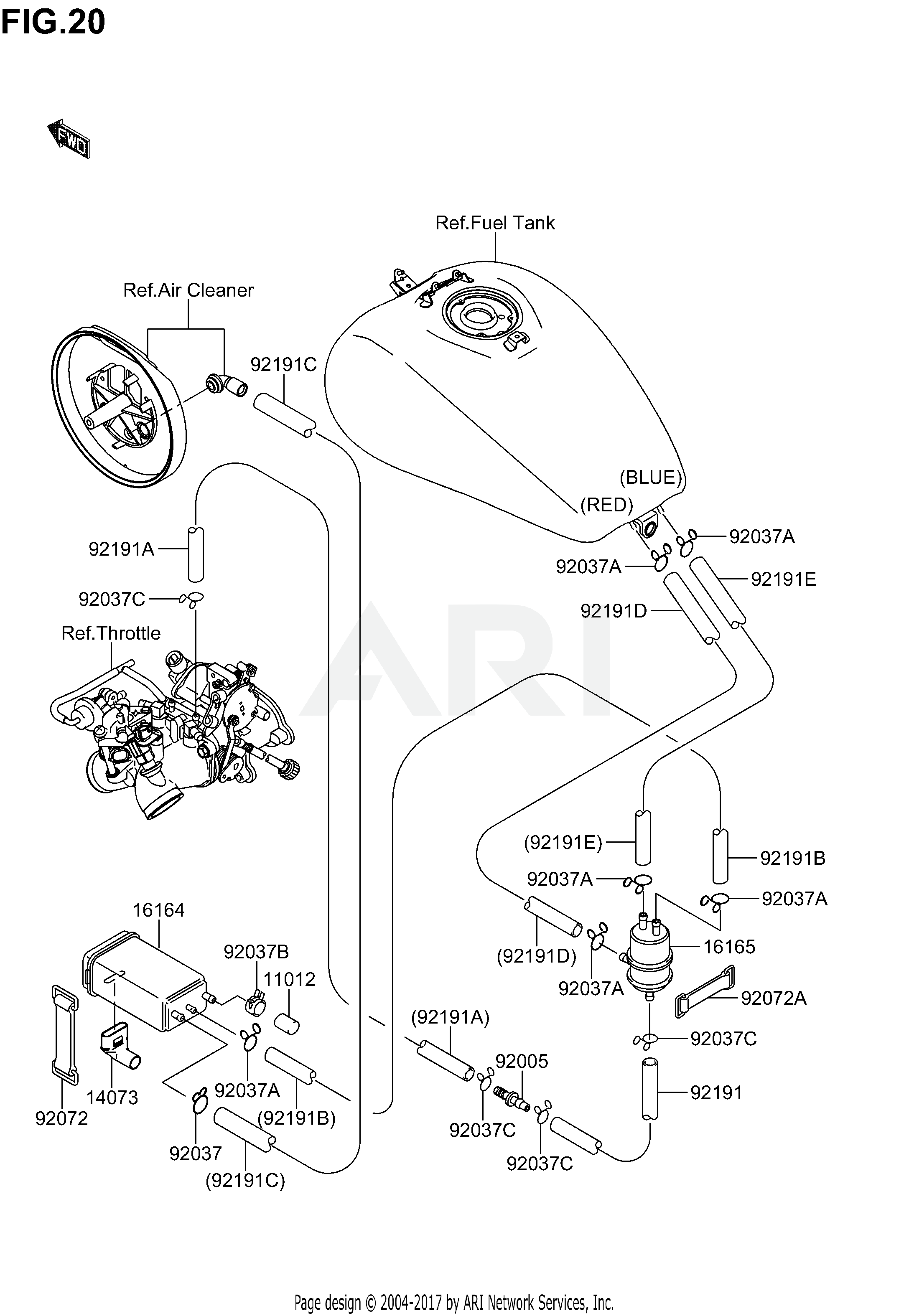 FUEL EVAPORATIVE SYSTEM