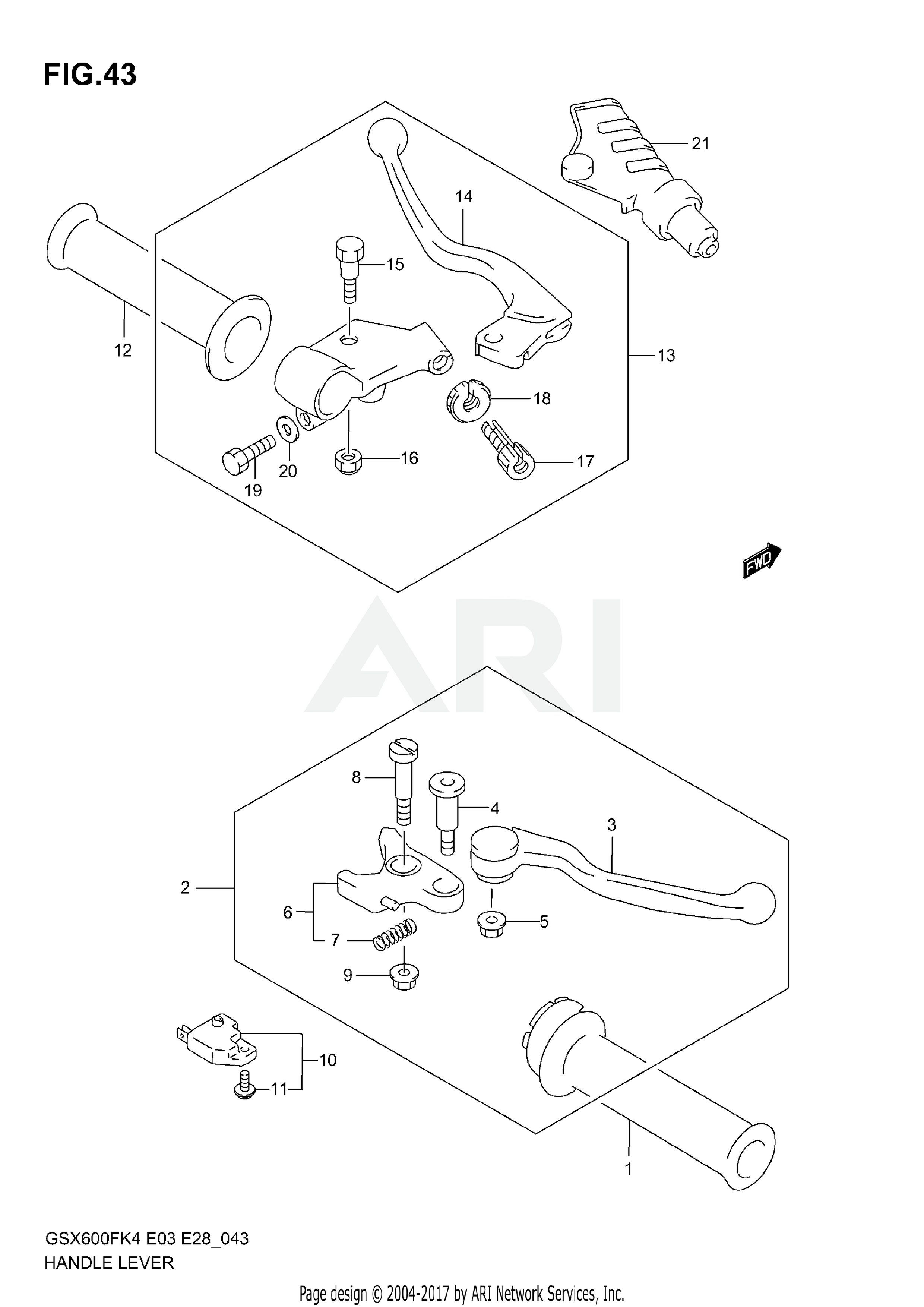 HANDLE LEVER