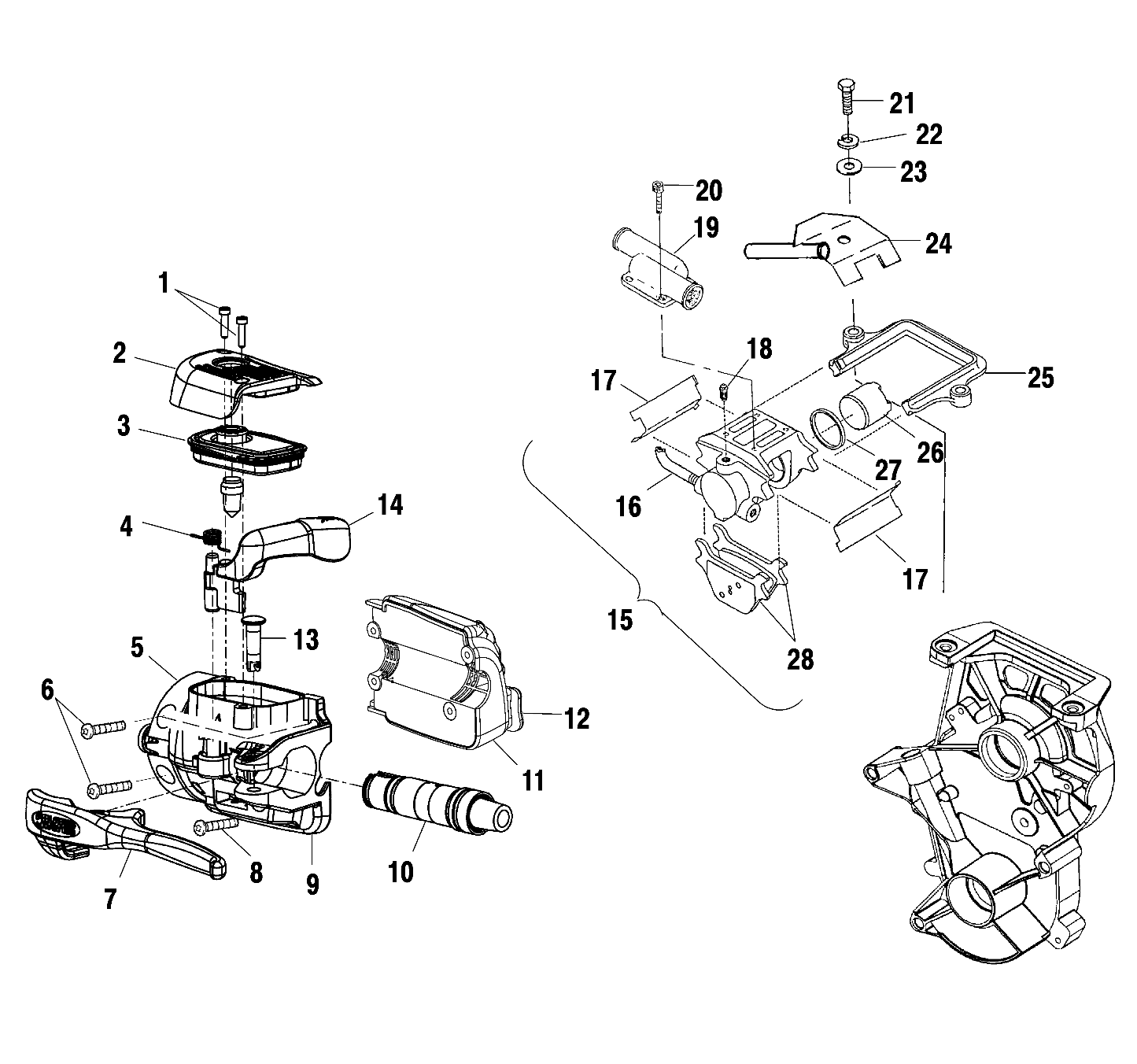 BRAKE - S01SR6DS (4960236023A012)