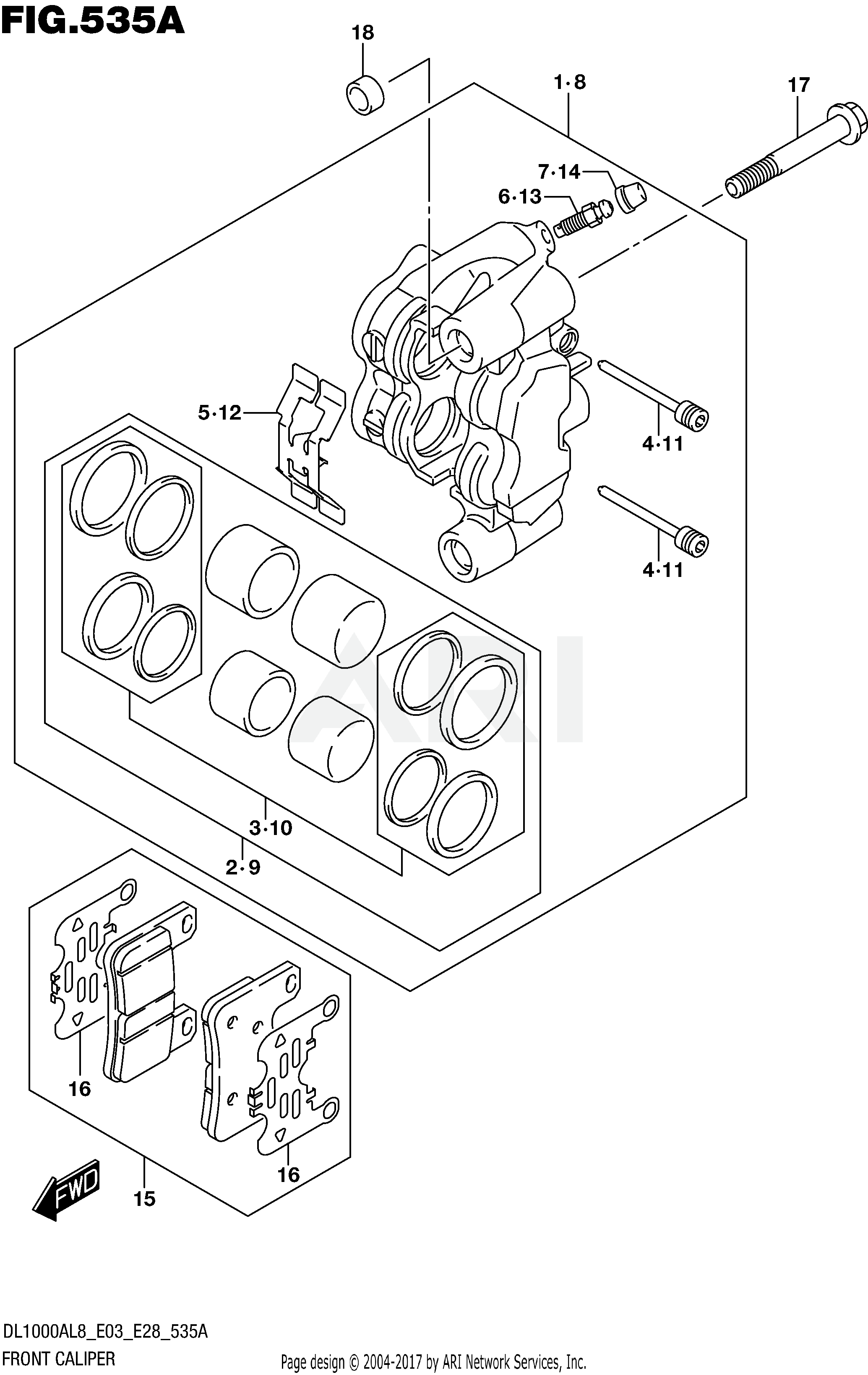 FRONT CALIPER