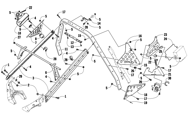 STEERING SUPPORT ASSEMBLY