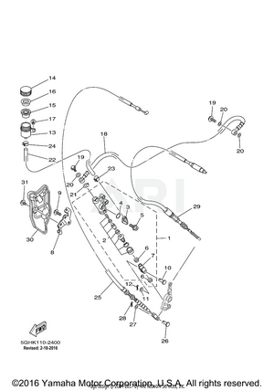 REAR MASTER CYLINDER