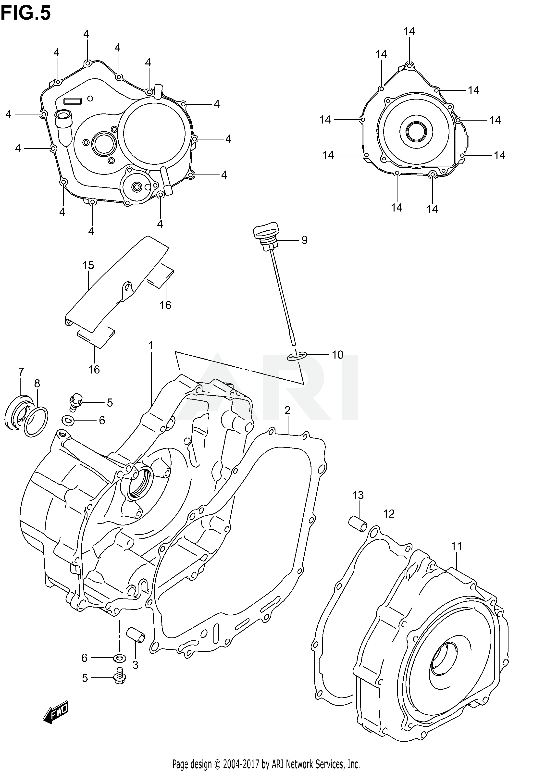 CRANKCASE COVER