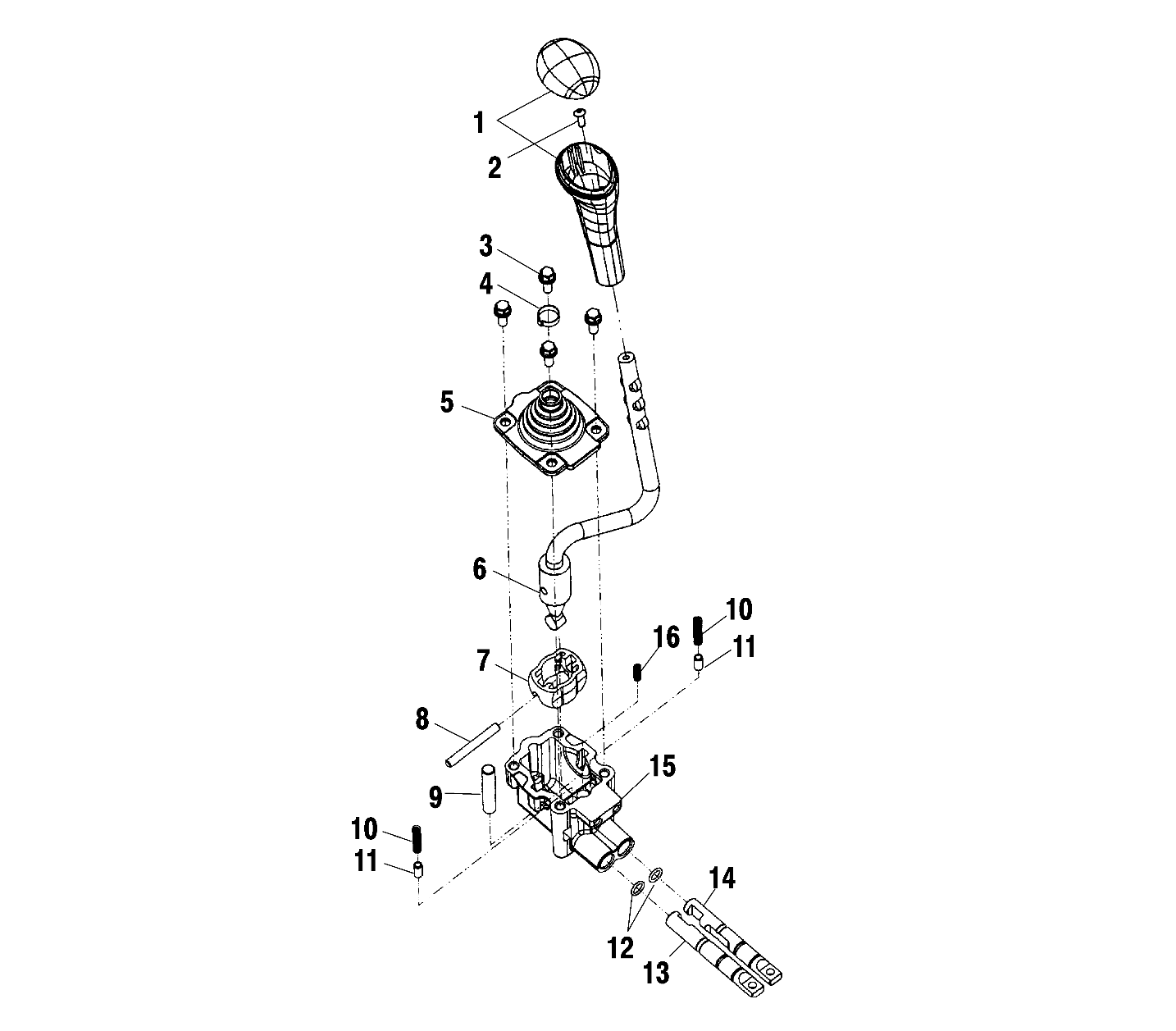 GEAR SELECTOR - A00CD50AA (4954885488C014)