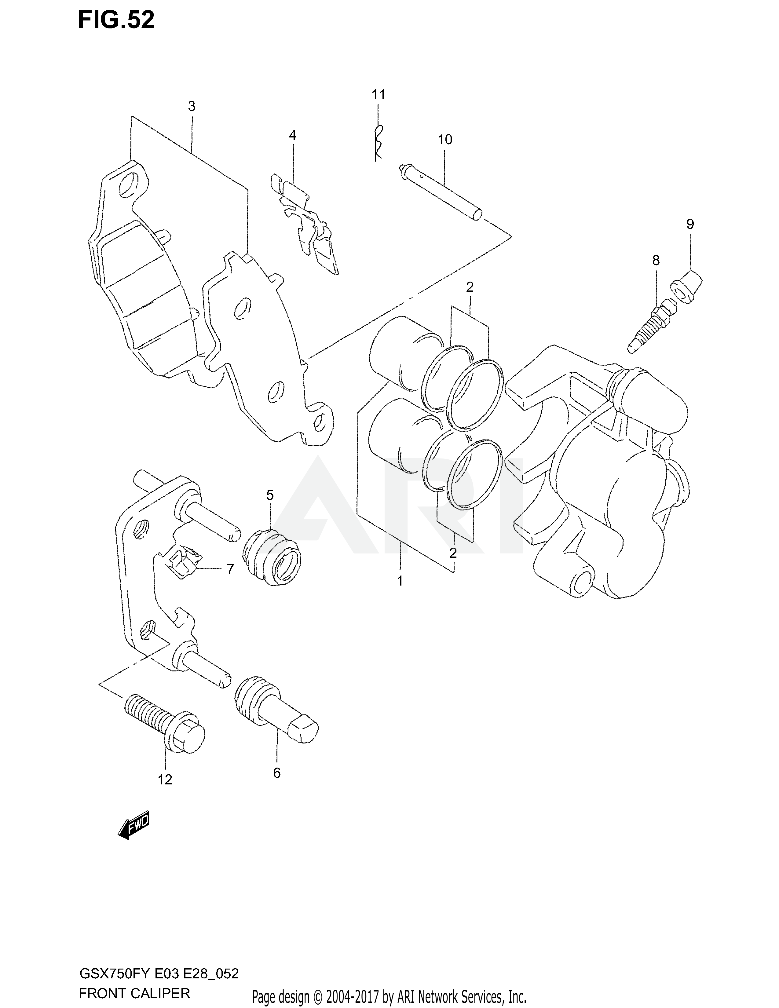 FRONT CALIPER