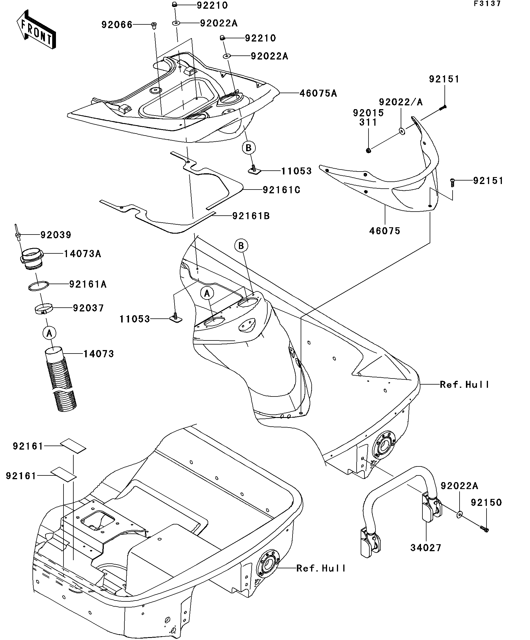 Hull Rear Fittings