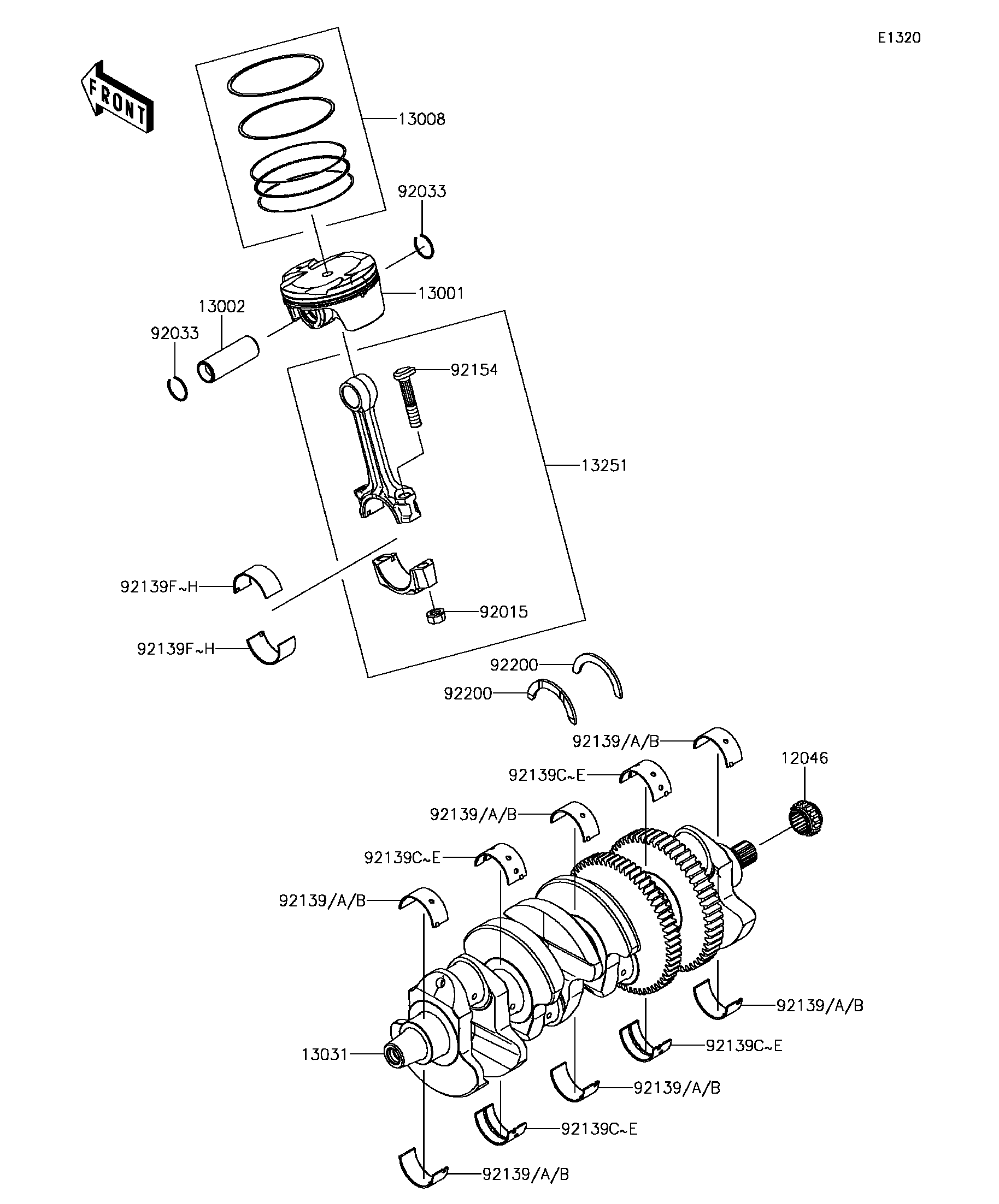 Crankshaft/Piston(s)