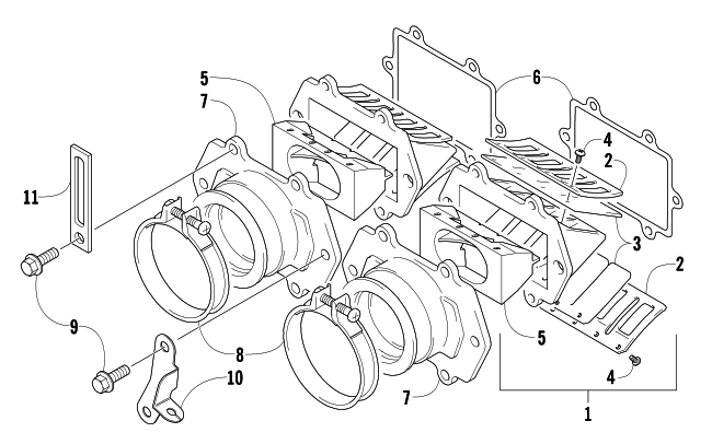 REED VALVE ASSEMBLY