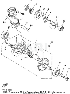 CRANKSHAFT PISTON