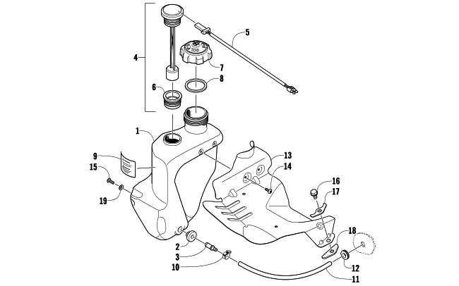 OIL TANK ASSEMBLY