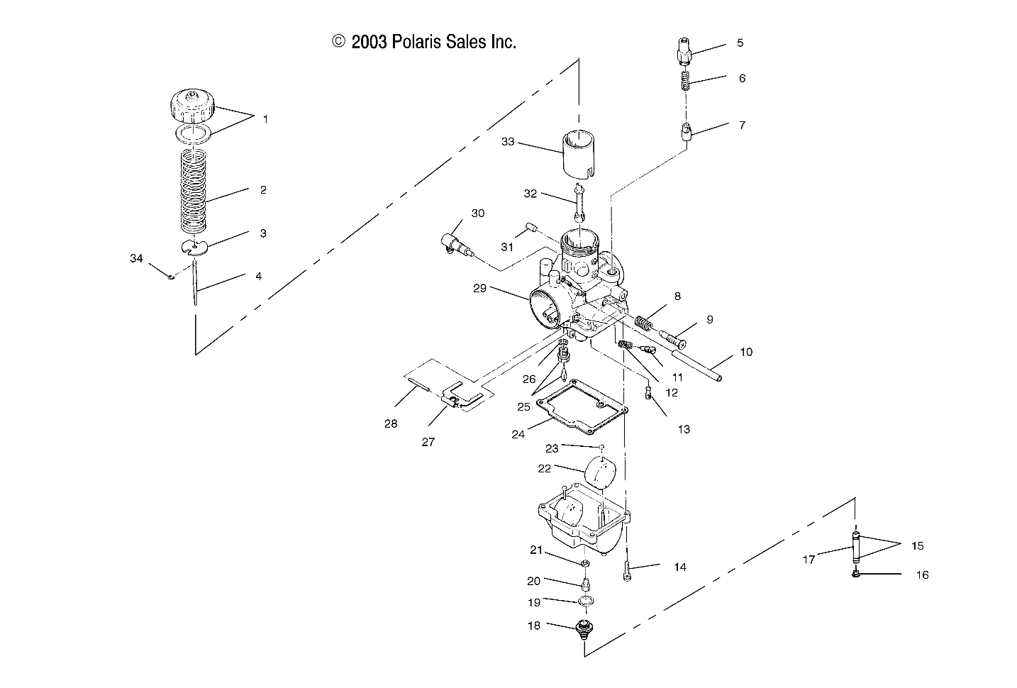 CARBURETOR - S04ND5BS (4988358835C09)