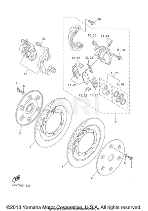 FRONT BRAKE CALIPER