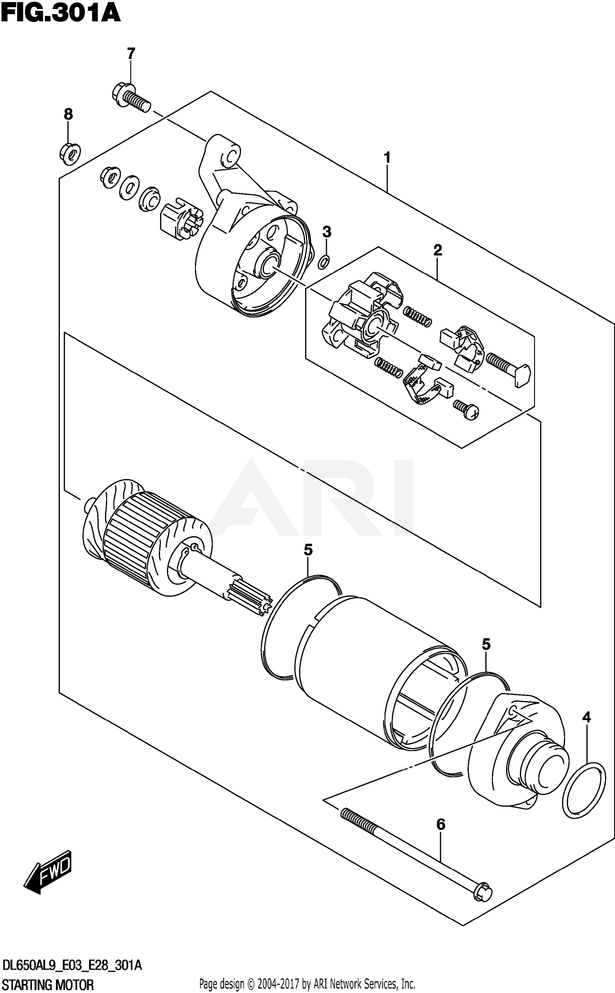 STARTING MOTOR