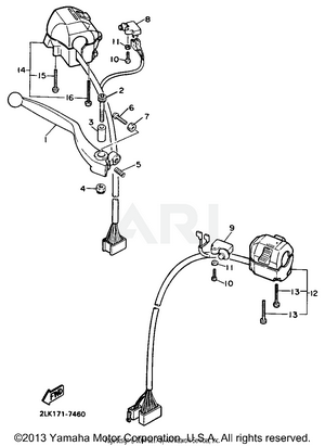 HANDLE SWITCH-LEVER