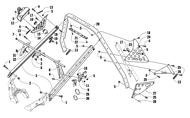 STEERING SUPPORT ASSEMBLY