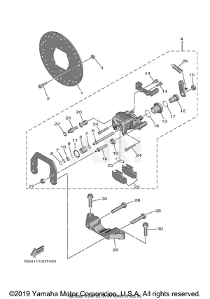 REAR BRAKE CALIPER 2