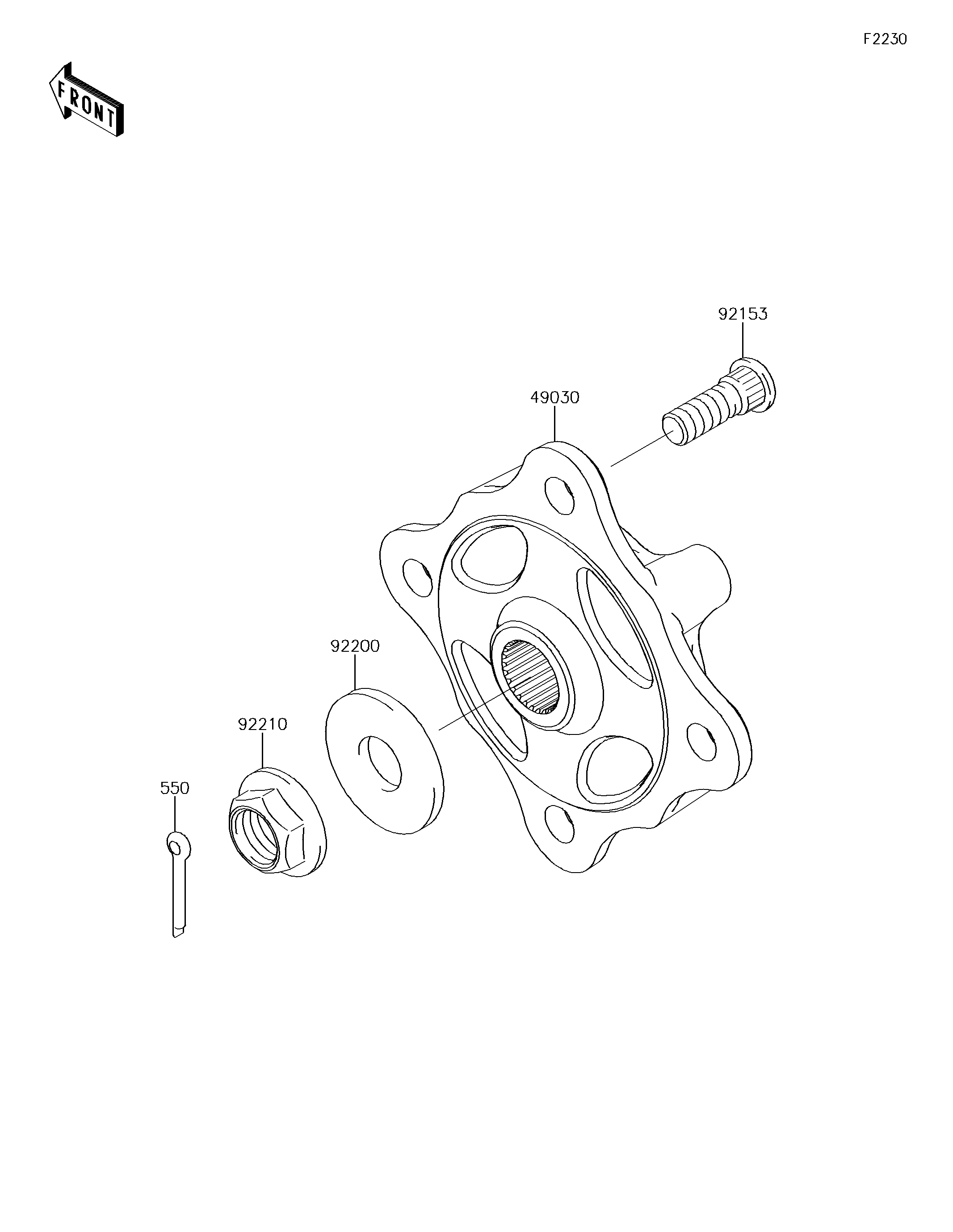 Front Hubs/Brakes