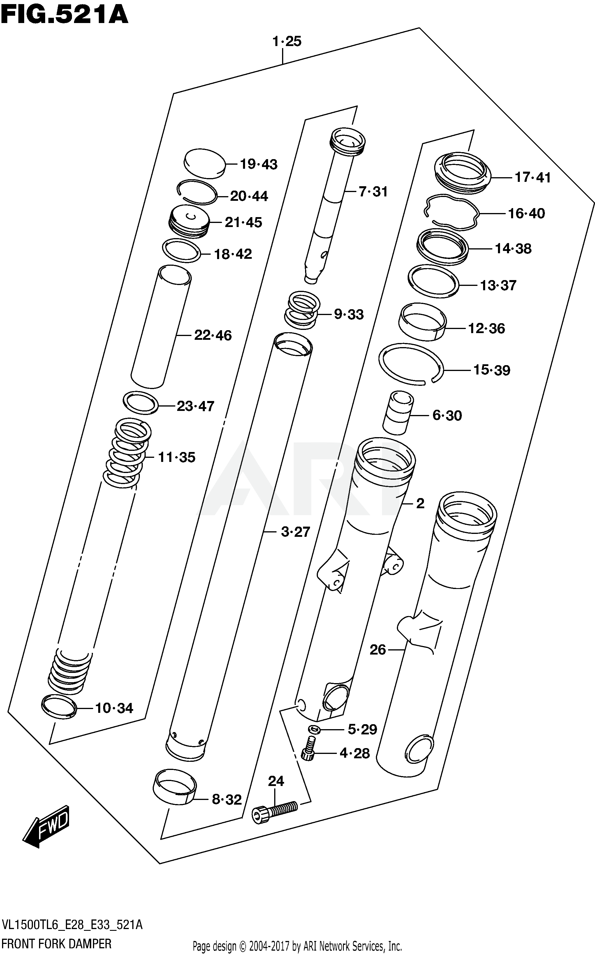 FRONT FORK DAMPER