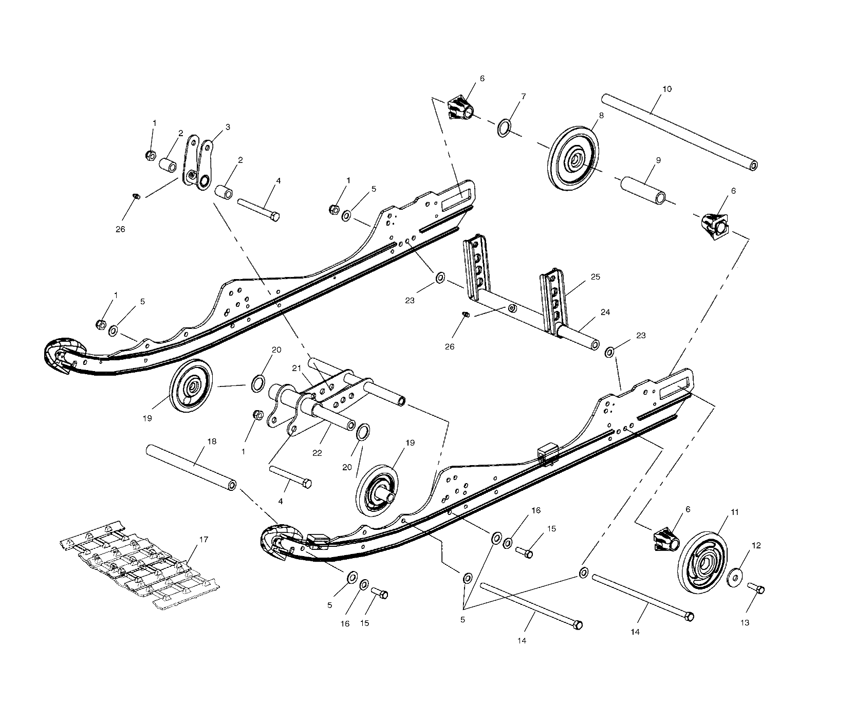 REAR SUSPENSION (EDGE) - S02NP8CS/CSA/CSB (4973467346B09)