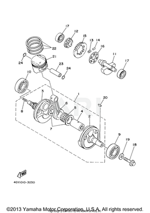 CRANKSHAFT PISTON