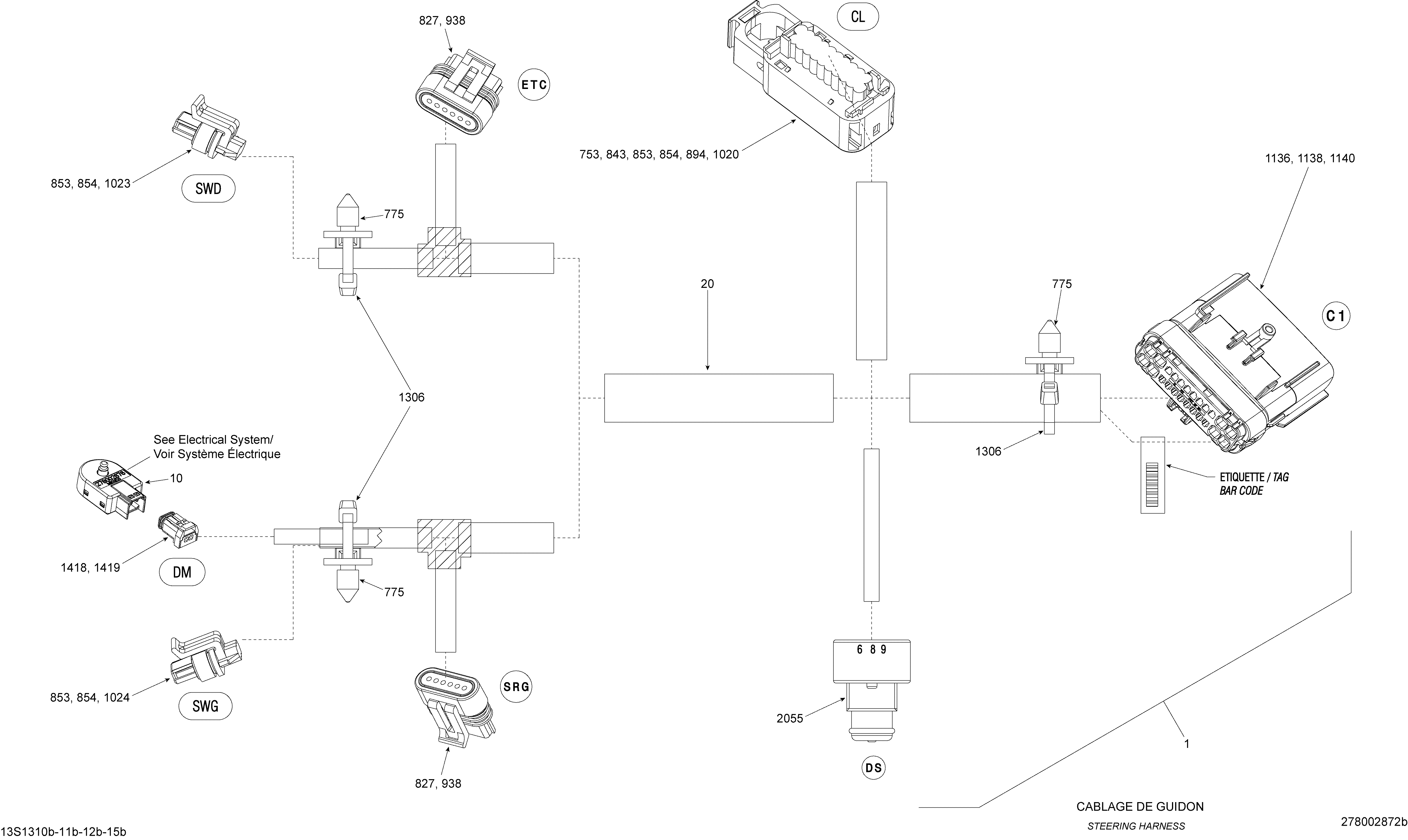 Electrical Harness Steering