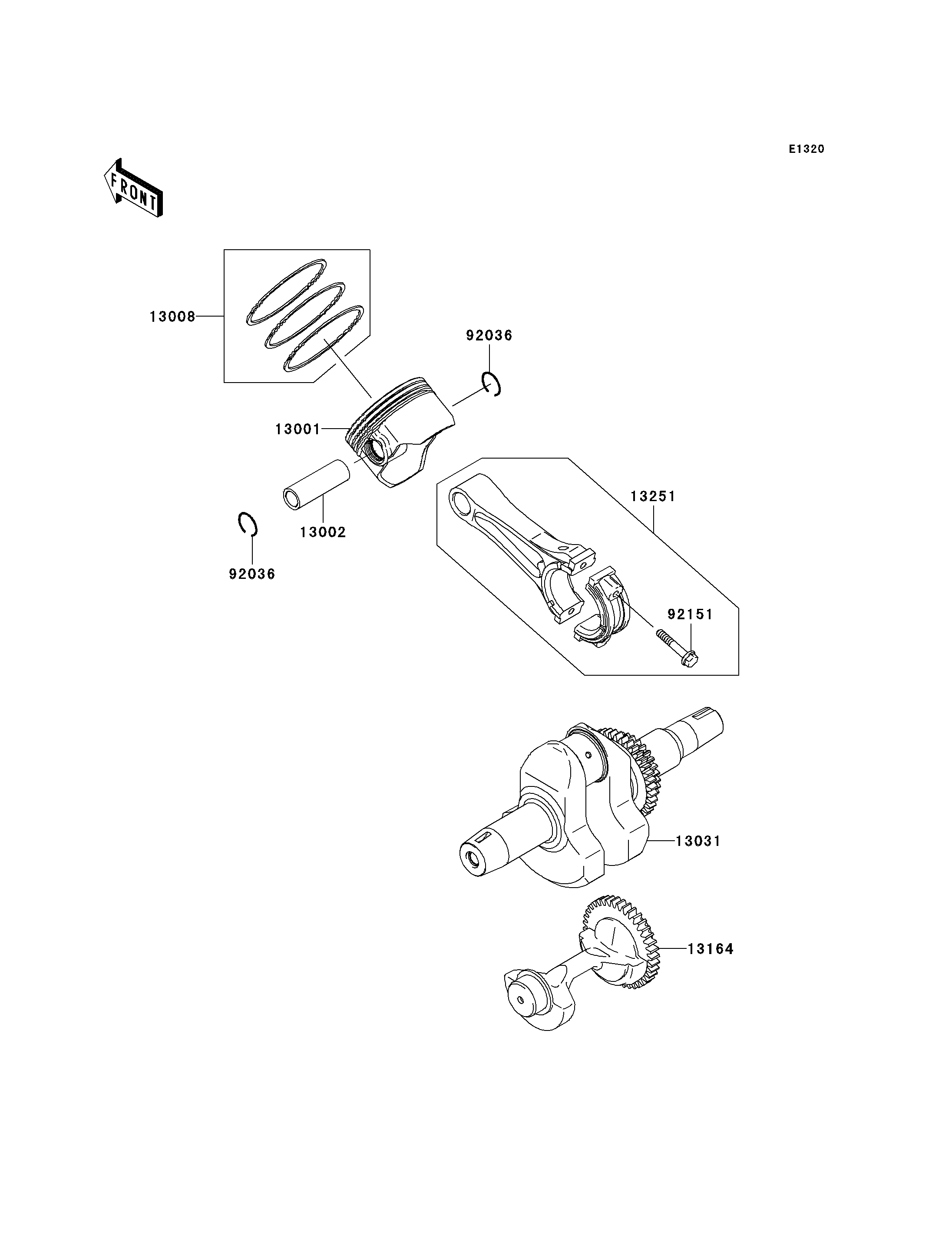 Crankshaft/Piston(s)