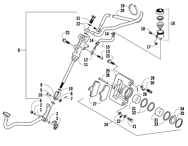 AUXILIARY BRAKE ASSEMBLY