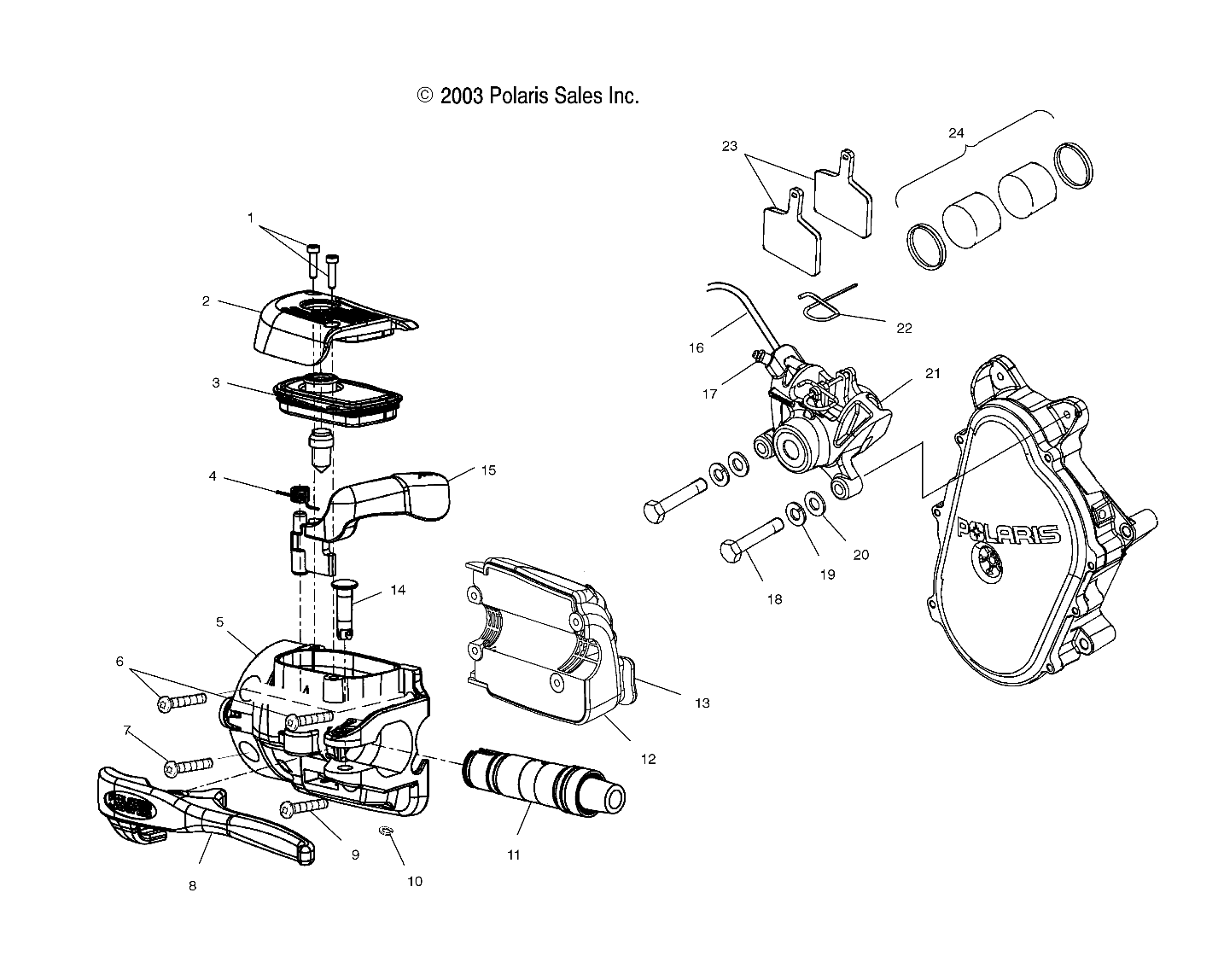 BRAKE - S04ND5BS (4988358835B05)