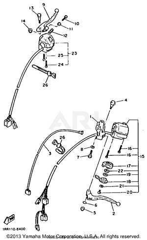 HANDLE SWITCH LEVER